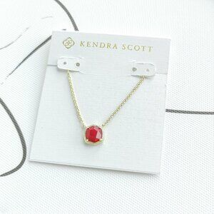 ✨Kendra Scott✨ Davie Gold Necklace Raspberry Labradorite